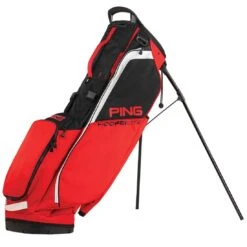 Ping Hoofer Lite Stand Bag -Silver Putters ping 2023 hoofer lite stand bag red black white itempicture