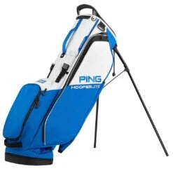Ping Hoofer Lite Stand Bag -Silver Putters ping 2023 hoofer lite stand bag royal white black itempicture