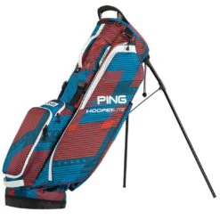 Ping Hoofer Lite Stand Bag -Silver Putters ping 2023 hoofer lite stand bag stars and stripes itempicture