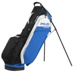 Ping Hoofer Stand Bag 17 Ping Hoofer Stand Bag -Silver Putters ping 2023 hoofer stand bag royal black white itempicture