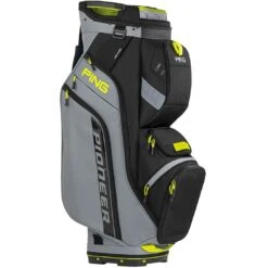 Ping Pioneer Cart Bag 10 Ping Pioneer Cart Bag -Silver Putters ping 2024 pioneer cart bag iron black neon yellow itempicture