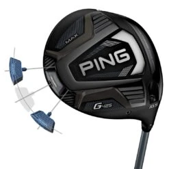 Ping Women's G425 Max Driver -Silver Putters ping g425 series driver weight exploded itempicture 1