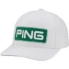 Ping Looper Tour Snapback Hat -Silver Putters ping looper tour snapback hat white front itempicture