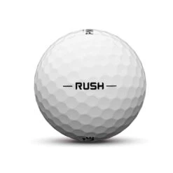 Pinnacle Rush 15-Pack White Personalized Golf Balls -Silver Putters pinnacle rush 15 pack white golf balls 2019 ball stamp itempicture 1