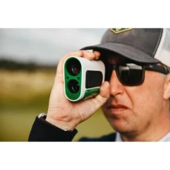 Precision Pro NX10 Rangefinder -Silver Putters precision pro nx10 slope rangefinder in action itempicture