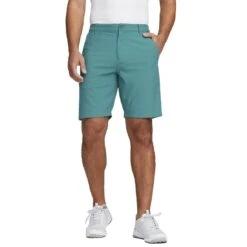 Puma 101 North 9 Inch Shorts -Silver Putters puma 101 north 9 inch shorts green lagoon front itempicture