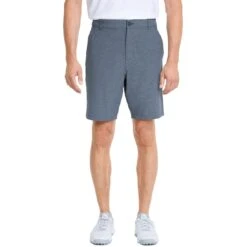 Puma 101 North 9 Inch Shorts -Silver Putters puma 101 north 9 inch shorts navy blazer front itempicture