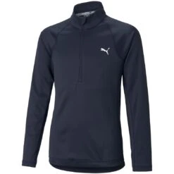 Puma Girls Quarter Zip Pullover