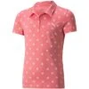 Puma Girls MATTR Hibiscus Polo -Silver Putters puma 2022 girls mattr hibiscus polo rapture rose itempicture