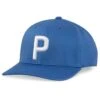 Puma P 110 Snapback Hat -Silver Putters puma 2022 p snapback hat bright cobalt white itempicture