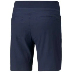 Puma Women's Bermuda Shorts 15 Puma Women's Bermuda Shorts -Silver Putters puma 2022 womens bermuda shorts navy blazer back itempicture