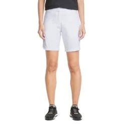 Puma Women's Bermuda Shorts 11 Puma Women's Bermuda Shorts -Silver Putters puma 2022 womens bermuda shorts white model itempicture