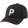 Puma 2022 Women's P Snapback Hat -Silver Putters puma 2022 womens p snapback hat black itempicture