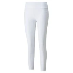 Puma Women's PWRSHAPE Pants -Silver Putters puma 2022 womens pwrshape pants white itempicture