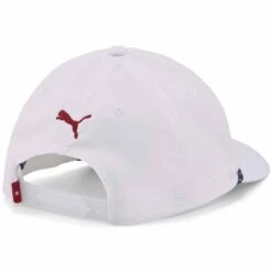 Puma Pars And Stripes Rope Hat -Silver Putters puma 2023 pars and stripes rope hat white glow back itmepicture