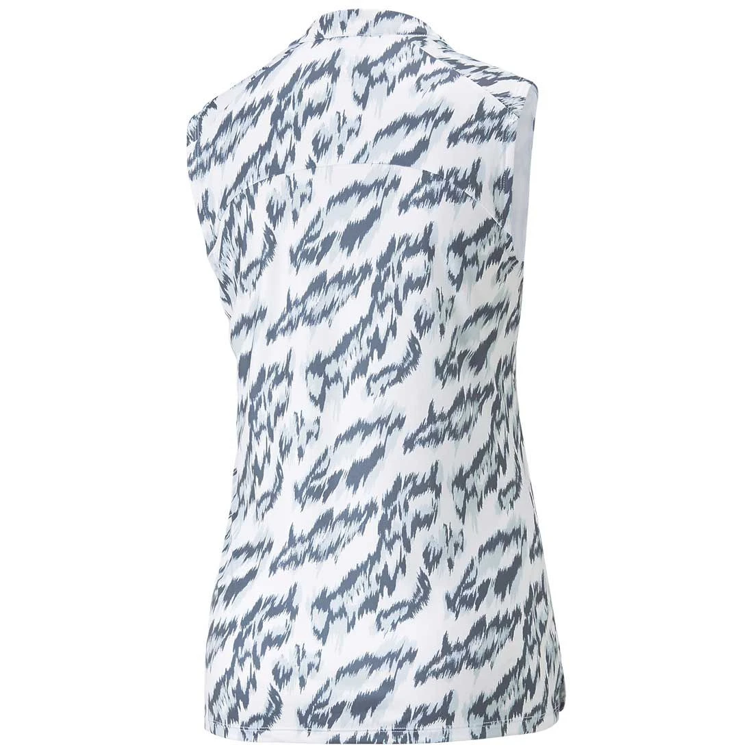 Puma Women's MATTR Animal Sleeveless Polo 5 Puma Women's MATTR Animal Sleeveless Polo - Image 3