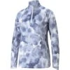 Puma Women's YOU-V Cloud Quarter Zip 2 Puma Women's YOU-V Cloud Quarter Zip -Silver Putters puma 2023 womens you v cloud quarter zip navy blazer itempicture