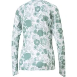 Puma Women's YOU-V Lily Pad Crew -Silver Putters puma 2023 womens you v lily pad crew adriatic back itempicture