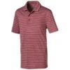 Puma Boys Rotation Stripe Polo -Silver Putters puma boys rotation stripe polo rhubarb