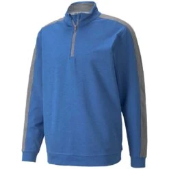 Puma CLOUDSPUN T7 Quarter Zip -Silver Putters puma cloudspun t7 quarter zip bright cobalt itempicture