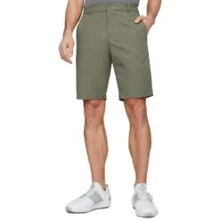 Puma Dealer 10 Inch Shorts 19 Puma Dealer 10 Inch Shorts -Silver Putters puma dealer 10 inch shorts dark sage front itempicture