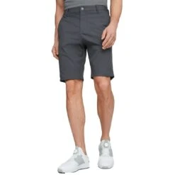 Puma Dealer 10 Inch Shorts 26 Puma Dealer 10 Inch Shorts -Silver Putters puma dealer 10 inch shorts strong grey front itempicture