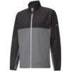 Puma First Mile Wind Jacket -Silver Putters puma first mile wind jacket black quiet shade itempicture