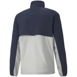 Puma First Mile Wind Jacket 9 Puma First Mile Wind Jacket -Silver Putters puma first mile wind jacket navy blazer high rise back itempicture