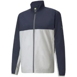 Puma First Mile Wind Jacket 8 Puma First Mile Wind Jacket -Silver Putters puma first mile wind jacket navy blazer high rise itempicture