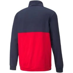 Puma 2022 Gamer Colorblock Pullover -Silver Putters puma gamer colorblock pullover navy blazer ski patrol back itempicture