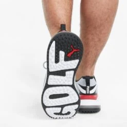 Puma GS-Fast Golf Shoes White/High Rise/High Risk Red -Silver Putters puma gs fast golf shoes white high rise high risk red 376357 04 mod2 itempicture