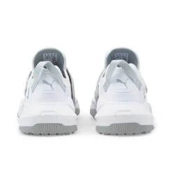 Puma GS.One Golf Shoes White/High Rise 11 Puma GS.One Golf Shoes White/High Rise -Silver Putters puma gs one golf shoes white high rise heel itempicture