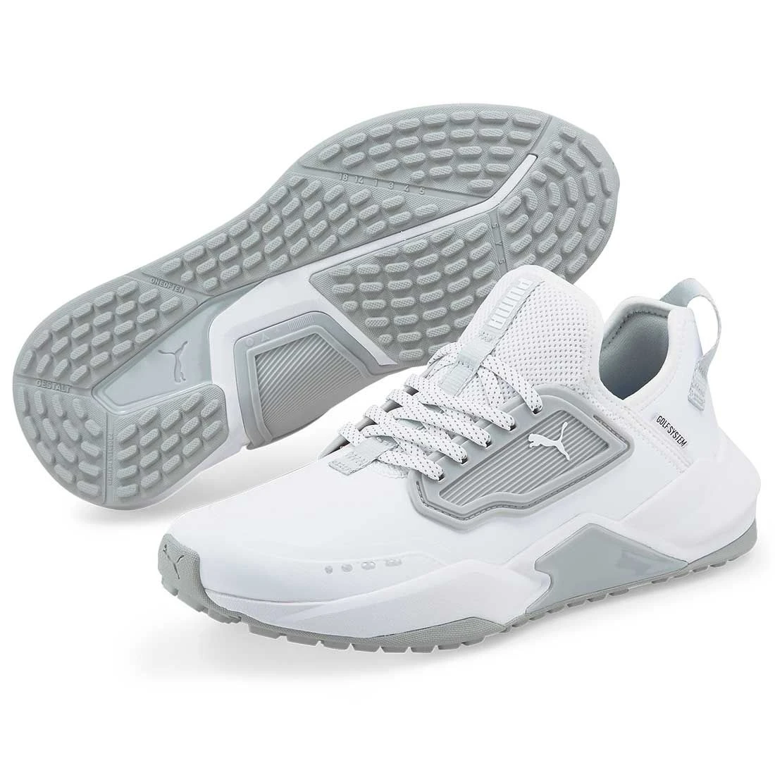 Puma GS.One Golf Shoes White/High Rise 5 Puma GS.One Golf Shoes White/High Rise - Image 3