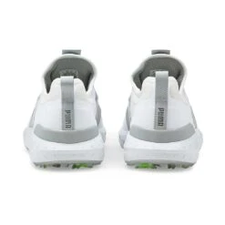 Puma Ignite Articulate Disc Golf Shoes White/Silver/High Rise -Silver Putters puma ignite articulate disc golf shoes white silver high rise heel itempicture