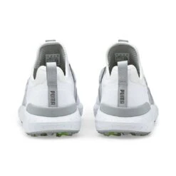 Puma Ignite Articulate Golf Shoes White/Silver/High Rise -Silver Putters puma ignite articulate golf shoes white silver high rise heel itempicture