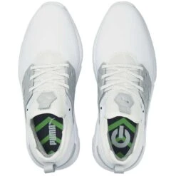 Puma Ignite Articulate Golf Shoes White/Silver/High Rise -Silver Putters puma ignite articulate golf shoes white silver high rise top itempicture