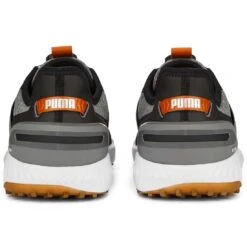 Puma Ignite Elevate Disc Golf Shoes Black/Quiet Shade/Gum -Silver Putters puma ignite elevate disc golf black quiet shade gum 376080 07 heel itempicture