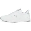 Puma Ignite Elevate Disc Golf Shoes White/Silver