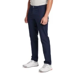 Puma Jackpot 5 Pocket Pants -Silver Putters puma jackpot 5 pocket pants navy blazer front model itempicture