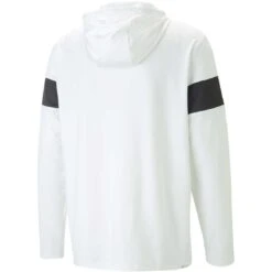 Puma MATTR Colorblock Hoodie -Silver Putters puma mattr colorblock hoodie white black back itempicture