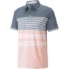 Puma MATTR Track Polo -Silver Putters puma mattr track polo evening sky flamingo pink itempicture