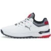 Puma Proadapt Alphacat Golf Shoes White/Navy Blazer/High Risk Red -Silver Putters puma proadapt alphacat golf shoes white navy blazer high risk red profile itempicture