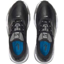 Puma Women's GS-Fast Golf Shoes Black/Black 10 Puma Women's GS-Fast Golf Shoes Black/Black -Silver Putters puma womens gs fast golf shoes black white top itempicture