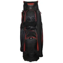 RJ Sports Mission Cart Bag -Silver Putters rj sports mission cart bag black red front itempicture