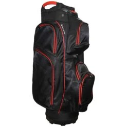 RJ Sports Mission Cart Bag -Silver Putters rj sports mission cart bag black red left itempicture