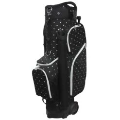 RJ Sports Women's Carter Cart Bag -Silver Putters rj sports womens carter cart bag polka dot itempicture