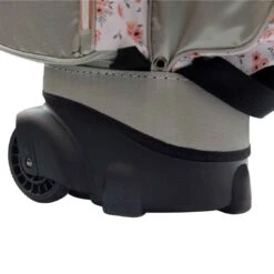 RJ Sports Women's Carter Cart Bag -Silver Putters rj sports womens carter cart bag spring pink bottom detail itempicture