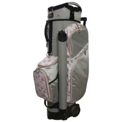RJ Sports Women's Carter Cart Bag -Silver Putters rj sports womens carter cart bag spring pink itempicture