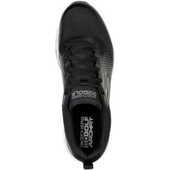 Skechers GO GOLF Elite 5 Sport Golf Shoes Black/White -Silver Putters skechers go golf elite 5 sport golf shoes black white top itempicture