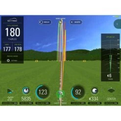 SkyTrak Launch Monitor -Silver Putters skytrak range multi color shot tracer 180 yrd